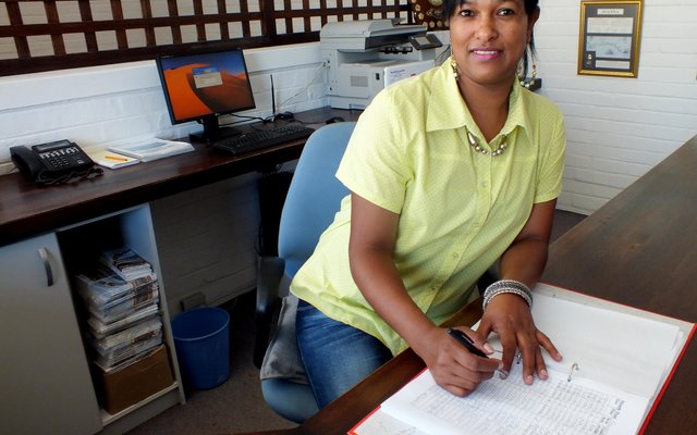 Maureen Valentine, Gansbaai Toerisme se nuwe Inligtingsbeampte